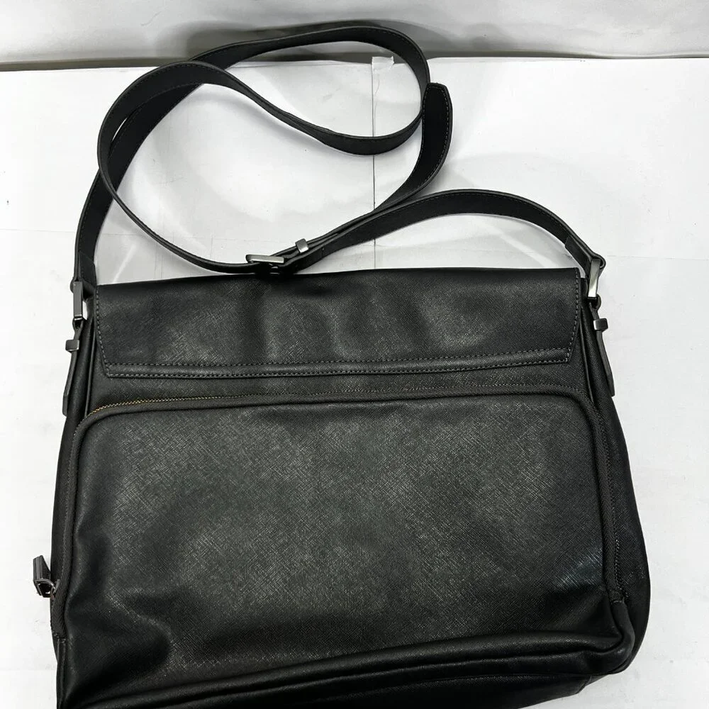 Calvin Klein Safiano Leather Laptop Bag